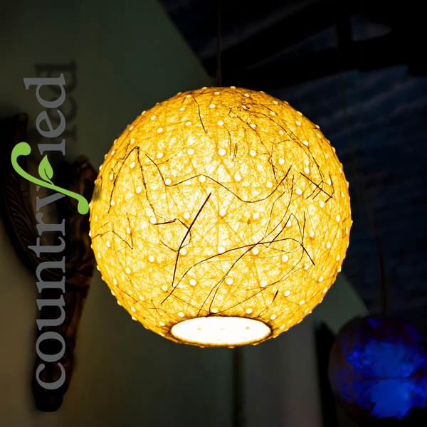 Sisal Fibre Lamp Shade