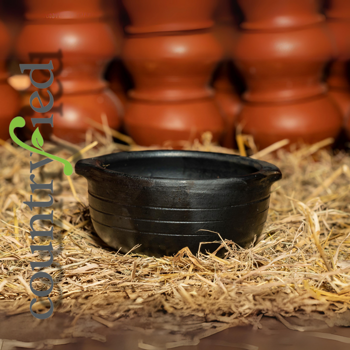 Black Cooking Pot