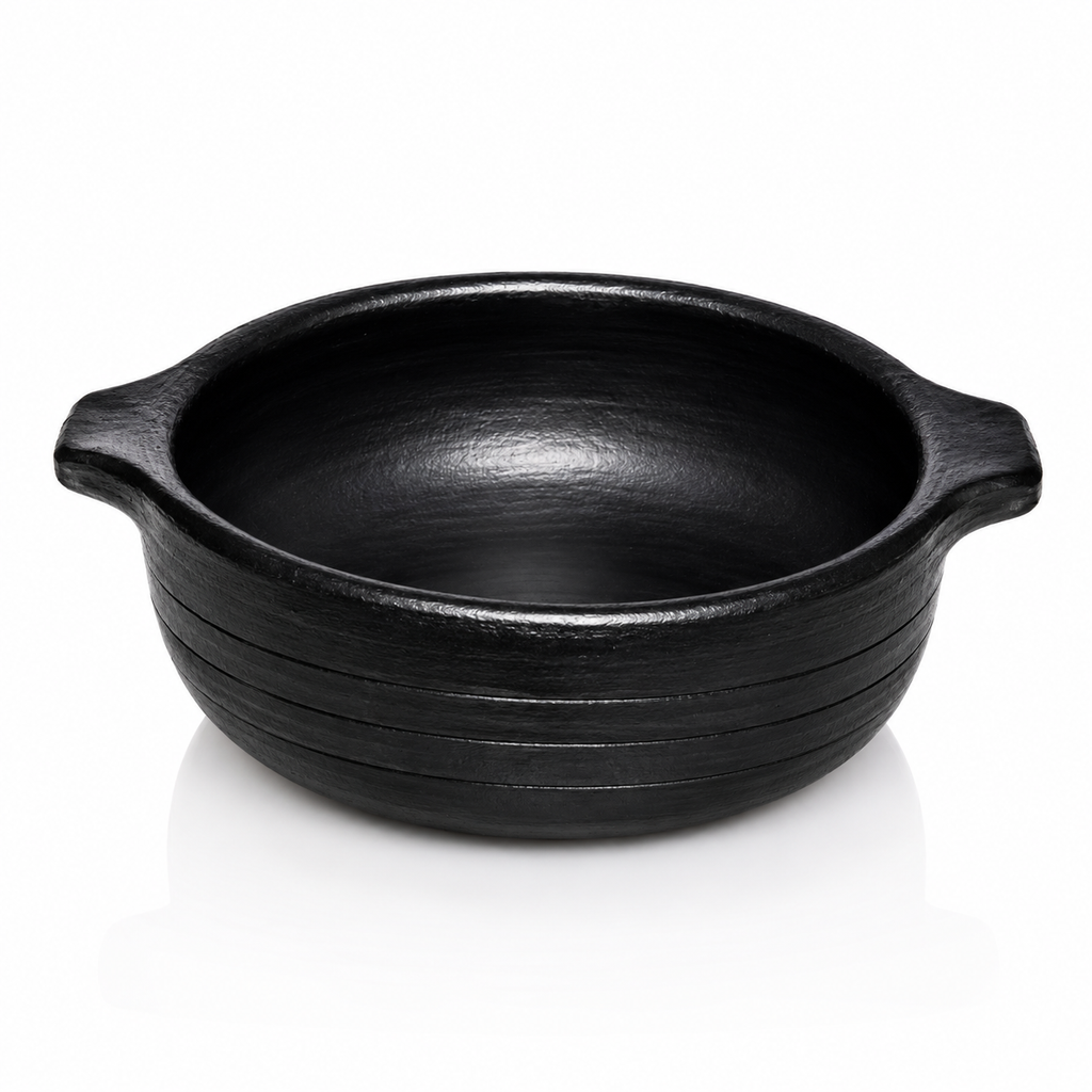 Black Cooking Pot