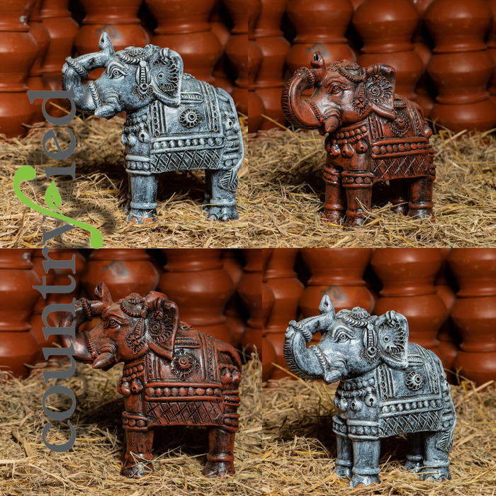 Elephant Statue multi colours