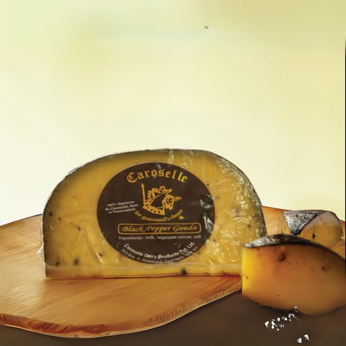 Caroselle Black Pepper Gouda Cheese