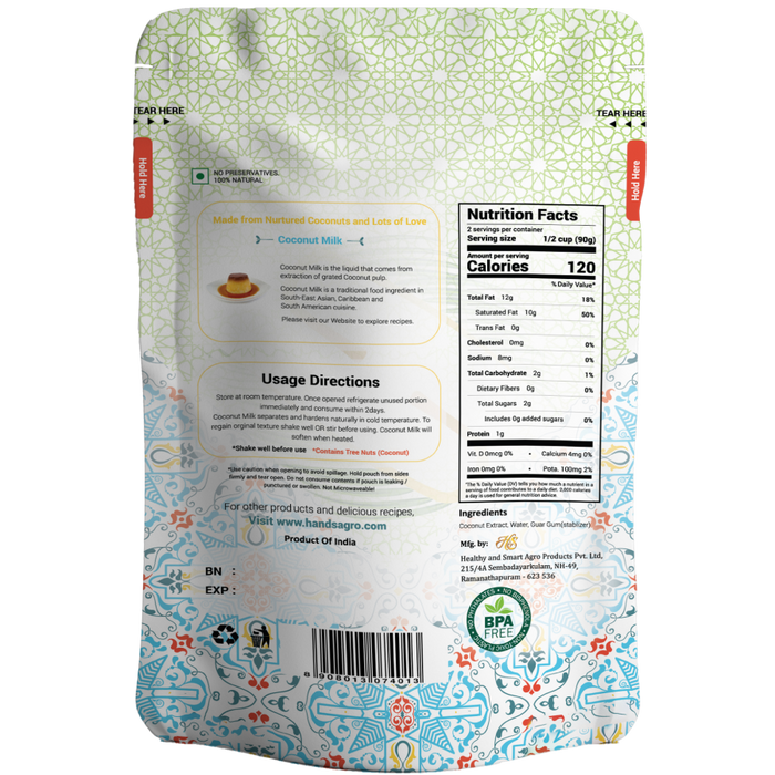 Coconut Milk-12% Fat(200ml)