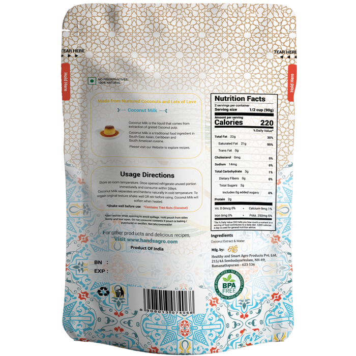 Coconut Milk-22% Fat(200ml)