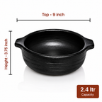Black Cooking Pot