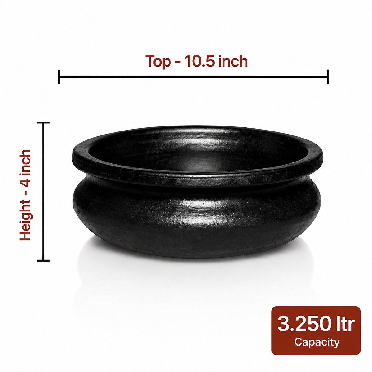 Black Cooking Pot- S type