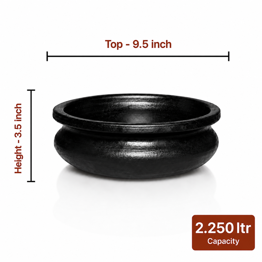 Black Cooking Pot- S type