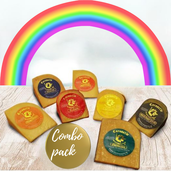 Artisan Cheese Combo Pack (7 nos x 100 gms)