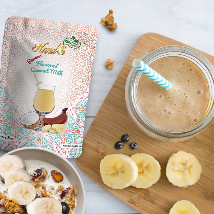 Vegan Banana MilkShake