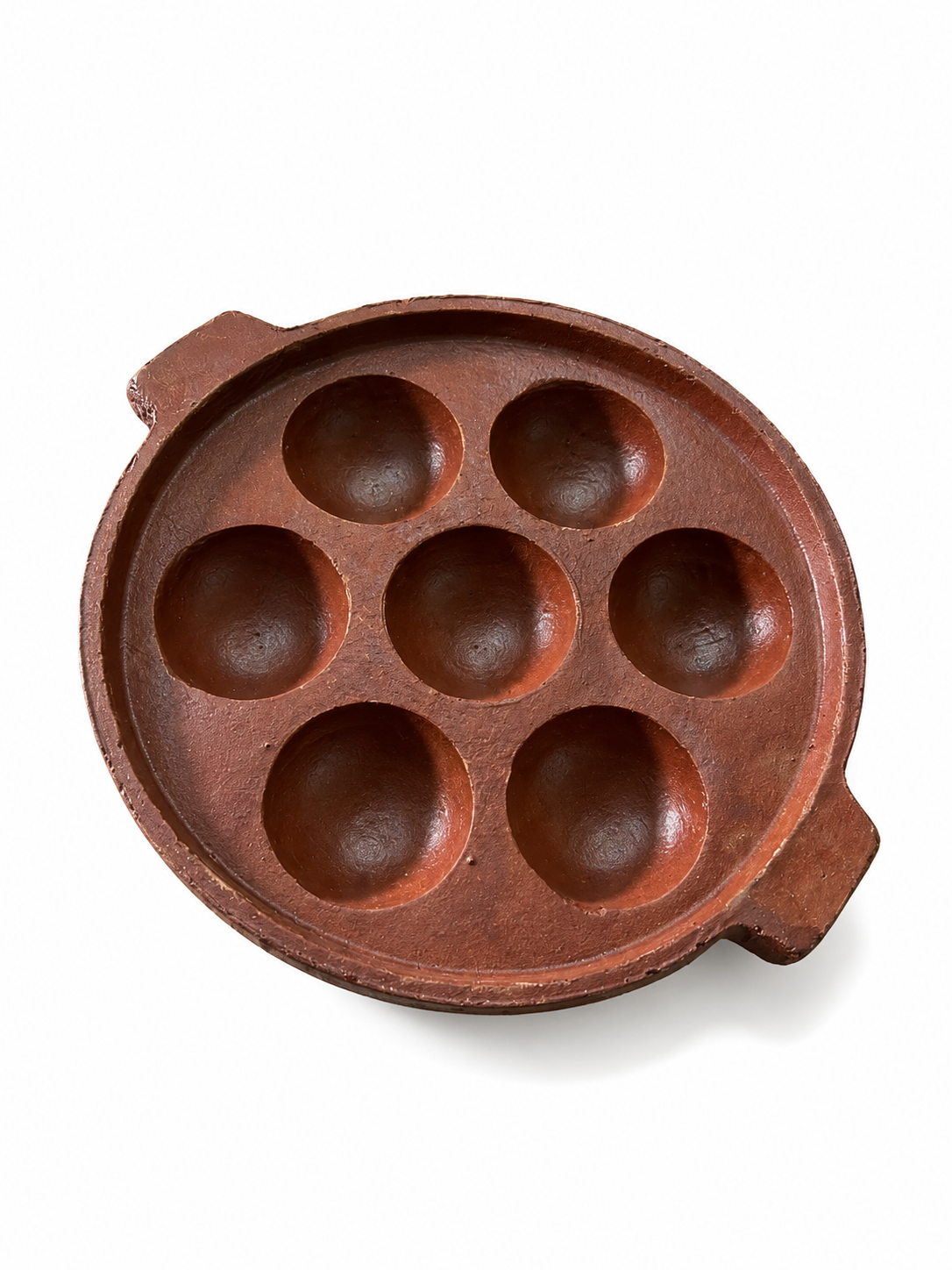 Paniyaram Chatti/ Cooking Pot (Red)