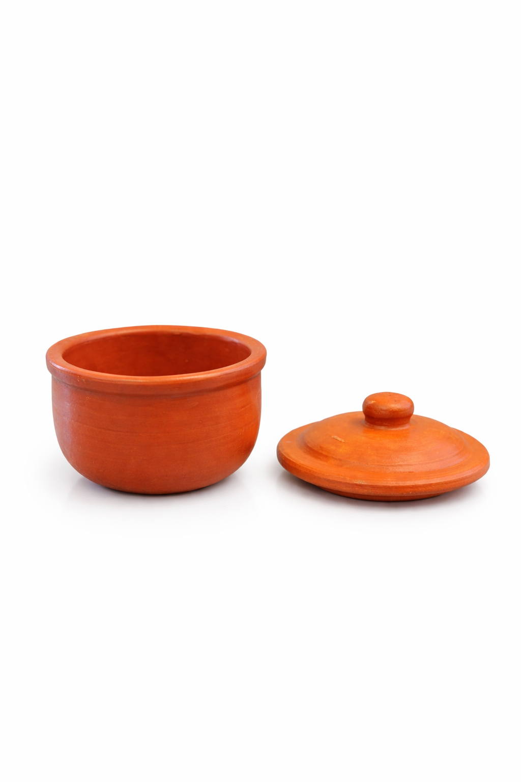 Curd pot (red) with lid 500ml