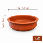 Red Clay Fish Curry Pot | 2.5 L