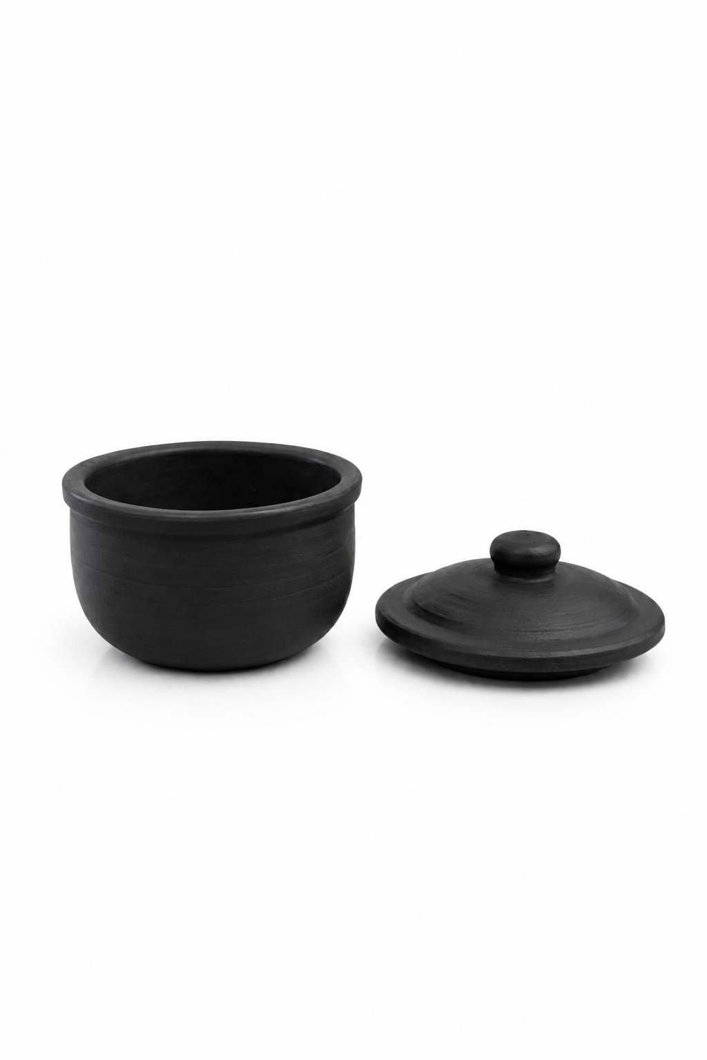 Curd pot (Black) with lid 500ml
