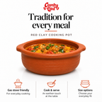 Red Clay Cooking Pot — benefits