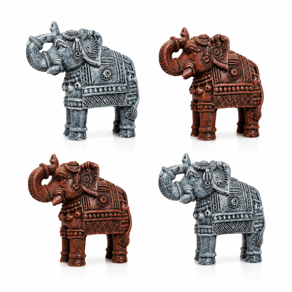 Elephant Statue multi colours