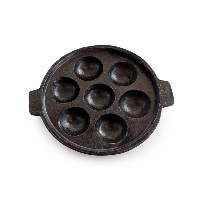 Paniyaram Chatti/ Cooking Pot (Black)
