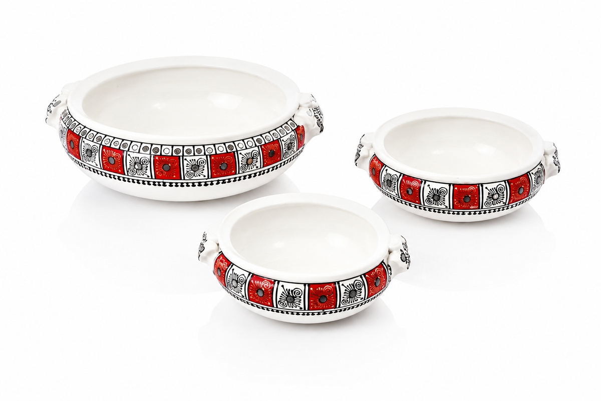 White Decorative Urali